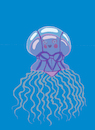 Cartoon: Jellyfish ... (small) by berk-olgun tagged jellyfish