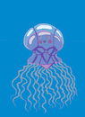 Cartoon: Jellyfish ... (small) by berk-olgun tagged jellyfish