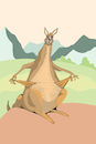 Cartoon: Kangaroo... (small) by berk-olgun tagged kangaroo