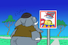 Cartoon: Keep off the Head... (small) by berk-olgun tagged keep,off,the,head