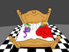 Cartoon: King and Jester... (small) by berk-olgun tagged king,and,jester