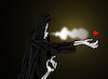 Cartoon: Kiss of Death... (small) by berk-olgun tagged kiss,of,death