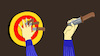 Cartoon: Knife Thrower... (small) by berk-olgun tagged knife,thrower