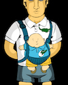 Cartoon: Lacoste Baby... (small) by berk-olgun tagged lacoste,baby