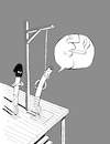 Cartoon: Last Wish... (small) by berk-olgun tagged last,wish