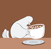 Cartoon: Latte... (small) by berk-olgun tagged latte