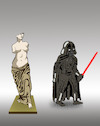 Cartoon: Lightsaber... (small) by berk-olgun tagged lightsaber