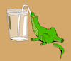 Cartoon: Lizard... (small) by berk-olgun tagged lizard