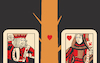 Cartoon: Love Tree... (small) by berk-olgun tagged love,tree