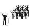 Cartoon: Maestro... (small) by berk-olgun tagged maestro