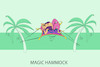 Cartoon: Magic Hammock... (small) by berk-olgun tagged magic,hammock