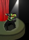 Cartoon: Magician... (small) by berk-olgun tagged magician