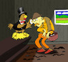 Cartoon: Magician Chicken... (small) by berk-olgun tagged magician,chicken