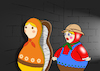 Cartoon: Matryoshka... (small) by berk-olgun tagged matryoshka