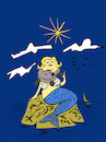 Cartoon: Mermaid... (small) by berk-olgun tagged mermaid