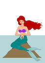 Cartoon: Mermaid... (small) by berk-olgun tagged mermaid