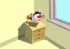 Cartoon: Mime Fish... (small) by berk-olgun tagged mime,fish