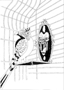 Cartoon: Mirror Mirror... (small) by berk-olgun tagged mirror