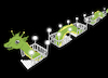 Cartoon: Monster at Subway... (small) by berk-olgun tagged monster,at,subway