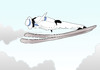 Cartoon: Moonflyer.. (small) by berk-olgun tagged moonflyer