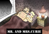Cartoon: Mr.And Mrs.Curie... (small) by berk-olgun tagged mr,and,mrs,curie