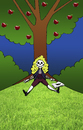 Cartoon: Newton... (small) by berk-olgun tagged newton