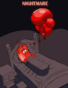 Cartoon: Nightmare... (small) by berk-olgun tagged nightmare
