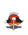 Cartoon: Nirvana... (small) by berk-olgun tagged ostrich