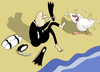 Cartoon: No Comment... (small) by berk-olgun tagged no,comment