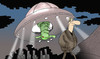 Cartoon: No Comment... (small) by berk-olgun tagged no,comment