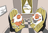 Cartoon: No Comment... (small) by berk-olgun tagged no,comment