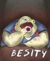 Cartoon: OBESITY... (small) by berk-olgun tagged obesity