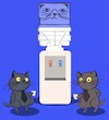 Cartoon: Office Kitten... (small) by berk-olgun tagged office,kitten