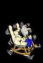 Cartoon: Old Rocker... (small) by berk-olgun tagged old,rocker