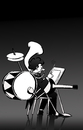 Cartoon: One Man Band... (small) by berk-olgun tagged one,man,band