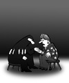 Cartoon: Palmistry... (small) by berk-olgun tagged palmistry