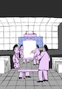 Cartoon: Paranoia... (small) by berk-olgun tagged paranoia