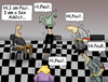 Cartoon: Paul.. (small) by berk-olgun tagged paul