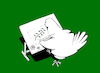 Cartoon: Peace Pigeon... (small) by berk-olgun tagged peace,pigeon