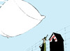 Cartoon: Pillow Fight... (small) by berk-olgun tagged pillow,fight