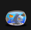 Cartoon: Piranha... (small) by berk-olgun tagged piranha