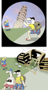 Cartoon: PISA... (small) by berk-olgun tagged pisa