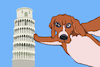 Cartoon: Pisa Selfie... (small) by berk-olgun tagged pisa,selfie