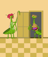 Cartoon: Pizza Mantis... (small) by berk-olgun tagged pizza,mantis