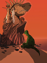 Cartoon: Planet of the Dinosaurs... (small) by berk-olgun tagged planet,of,the,dinosaurs