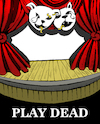 Cartoon: Play Dead... (small) by berk-olgun tagged play,dead