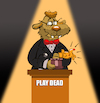 Cartoon: Play Dead... (small) by berk-olgun tagged play,dead