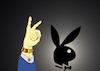 Cartoon: Playboy... (small) by berk-olgun tagged playboy