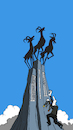 Cartoon: Podium... (small) by berk-olgun tagged podium