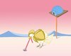 Cartoon: Polar Bird... (small) by berk-olgun tagged polar,bird